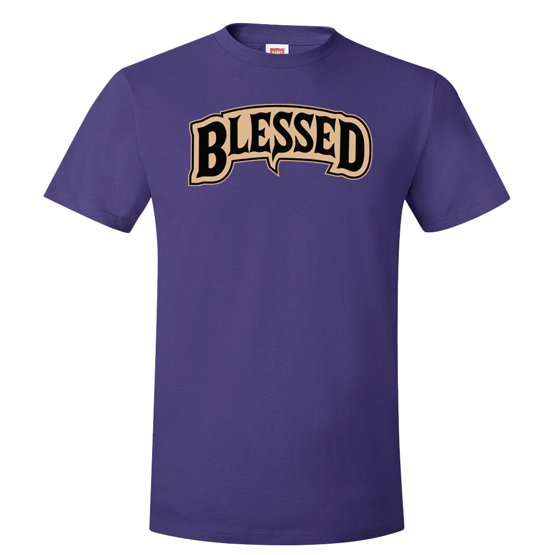 Afrobeats 7s T Shirt | Blessed Arch, Purple
