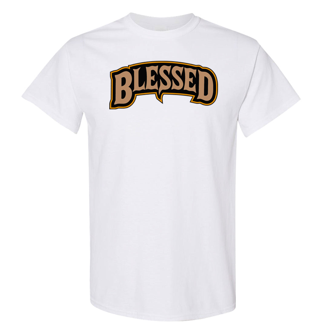 Afrobeats 7s T Shirt | Blessed Arch, White