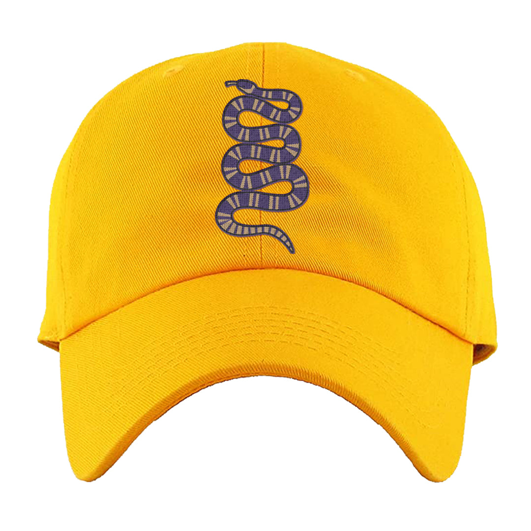 Afrobeats 7s Dad Hat | Coiled Snake, Gold