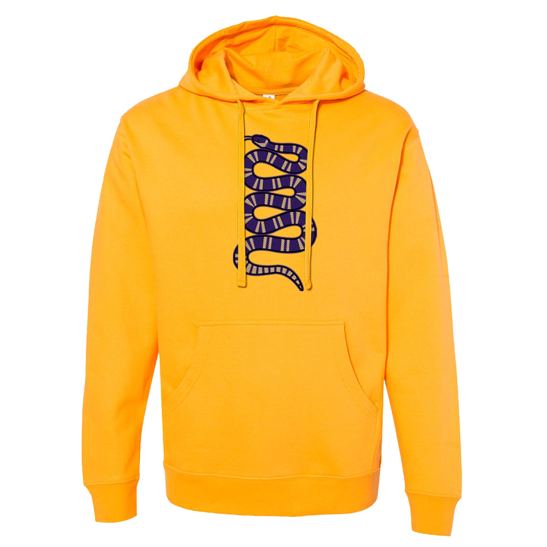 Afrobeats 7s Hoodie | Coiled Snake, Gold
