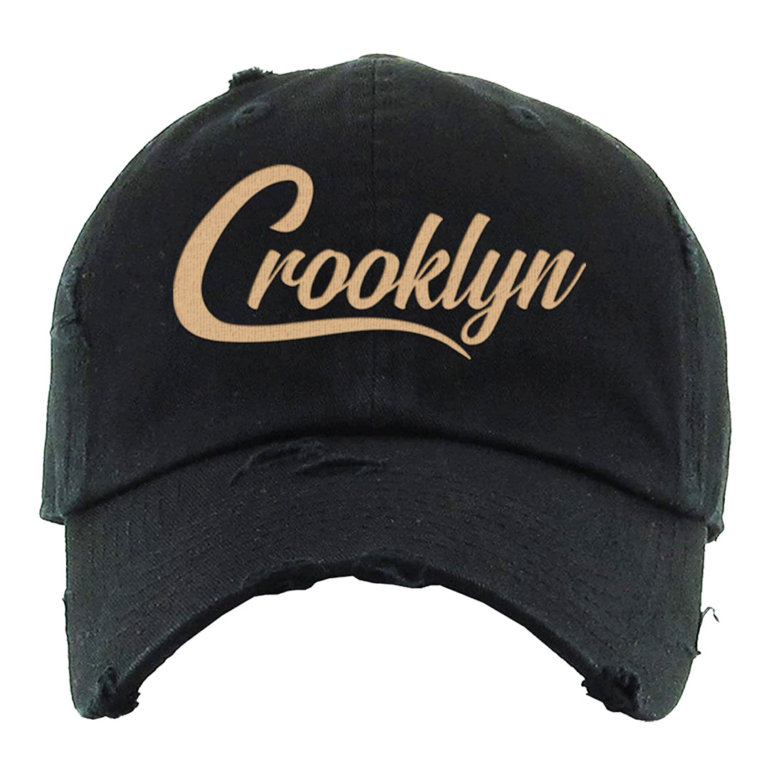 Afrobeats 7s Distressed Dad Hat | Crooklyn, Black