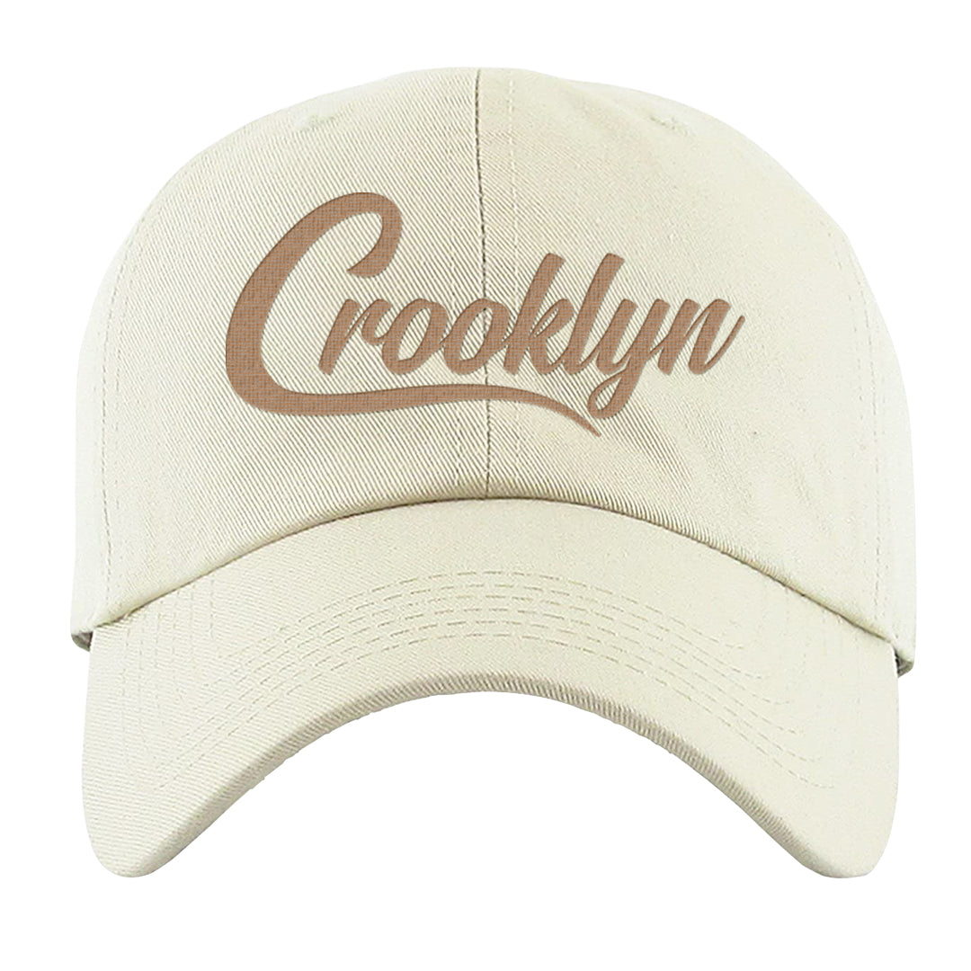 Afrobeats 7s Dad Hat | Crooklyn, White