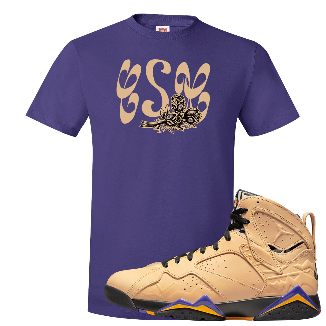 Afrobeats 7s T Shirt | Certified Sneakerhead, Purple