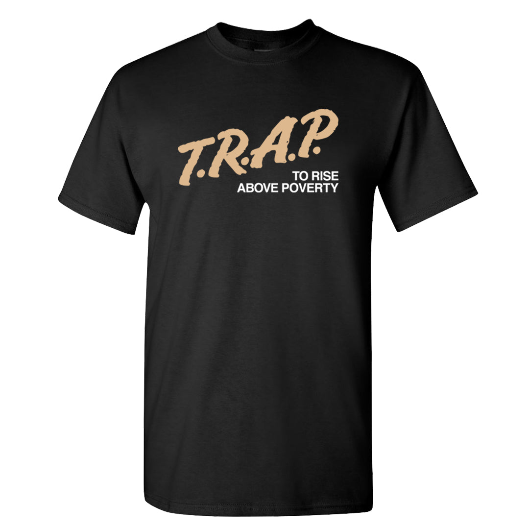 Afrobeats 7s T Shirt | Trap To Rise Above Poverty, Black