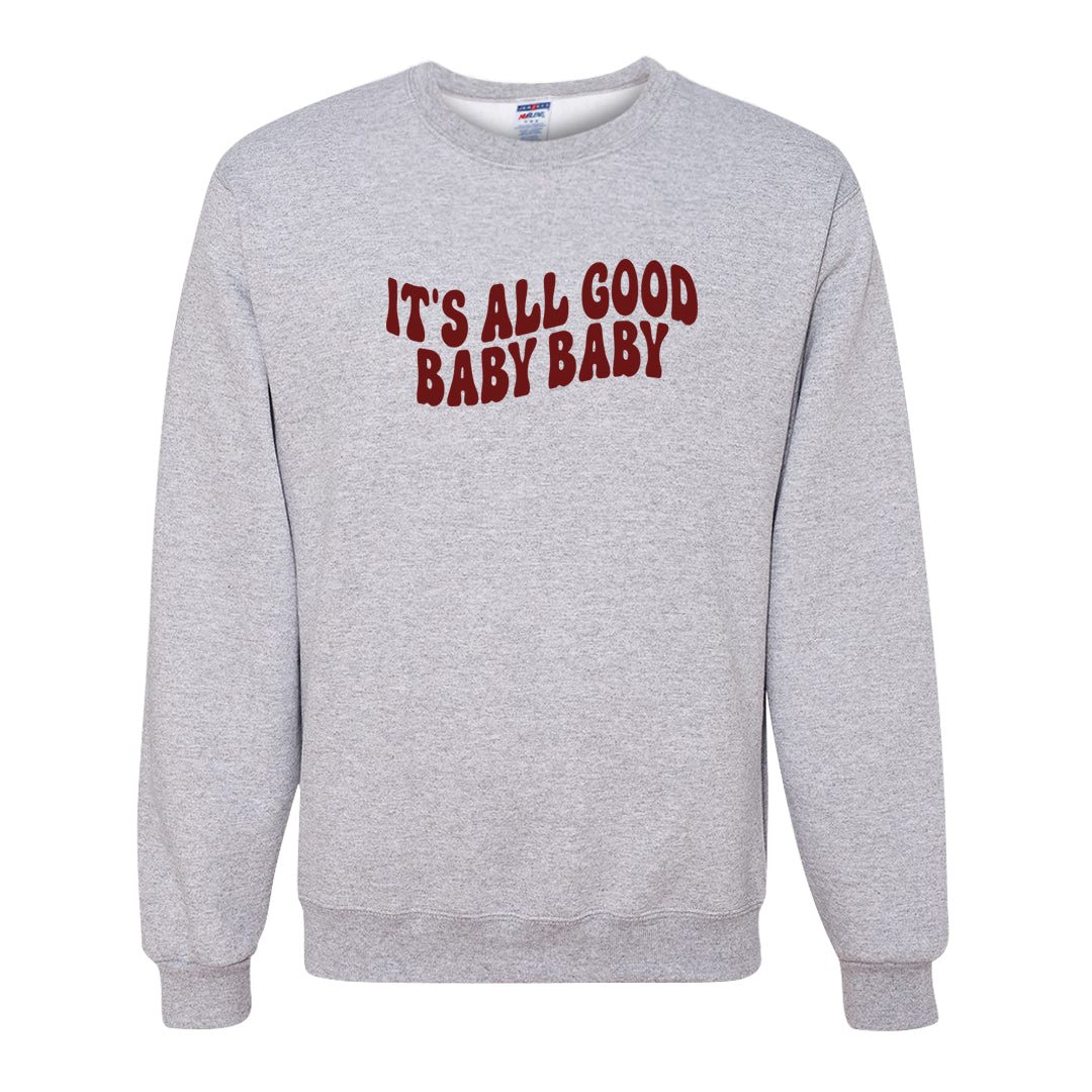 Black Olive 7s Crewneck Sweatshirt | All Good Baby, Ash