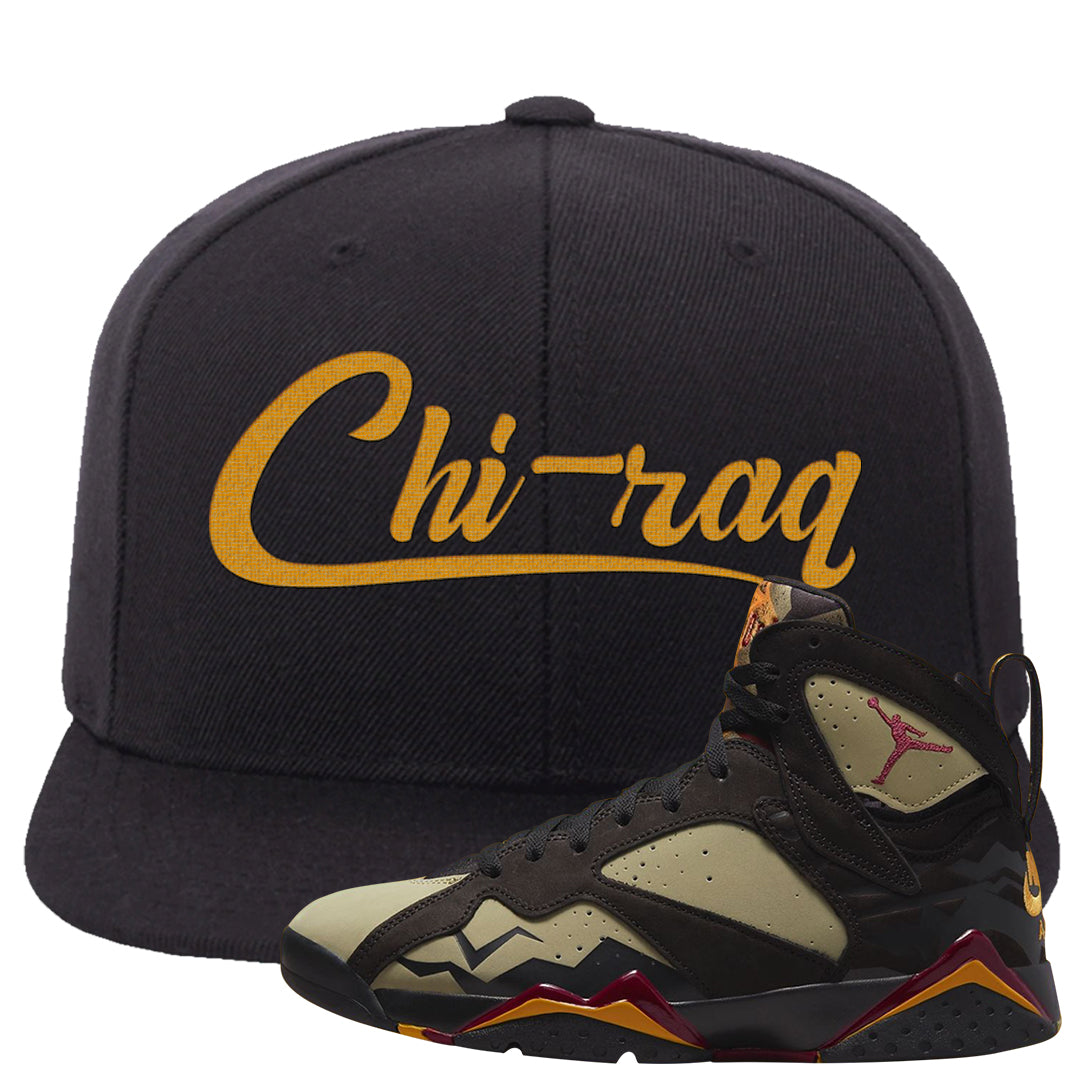 Black Olive 7s Snapback Hat | Chiraq, Black