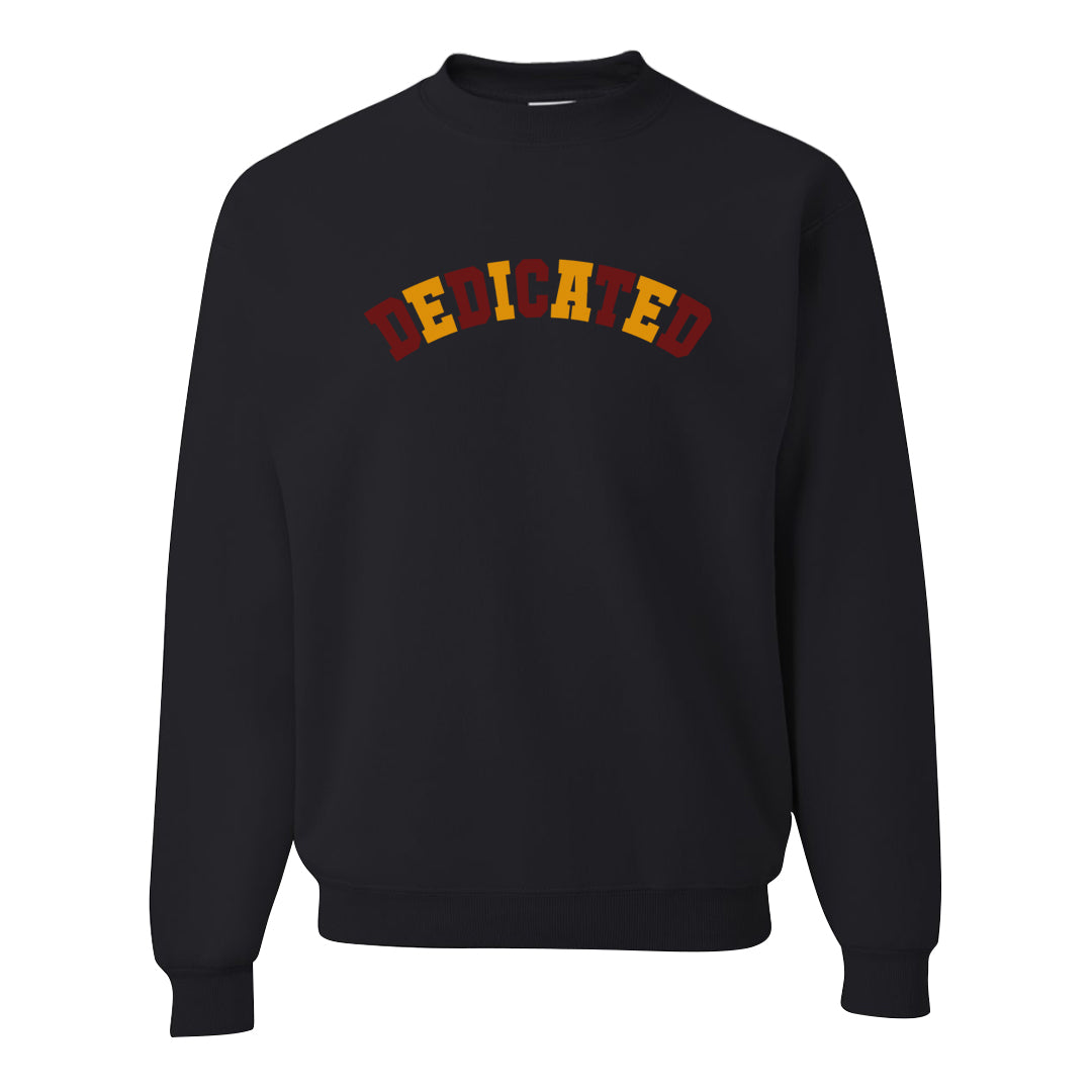 Black Olive 7s Crewneck Sweatshirt | Dedicated, Black
