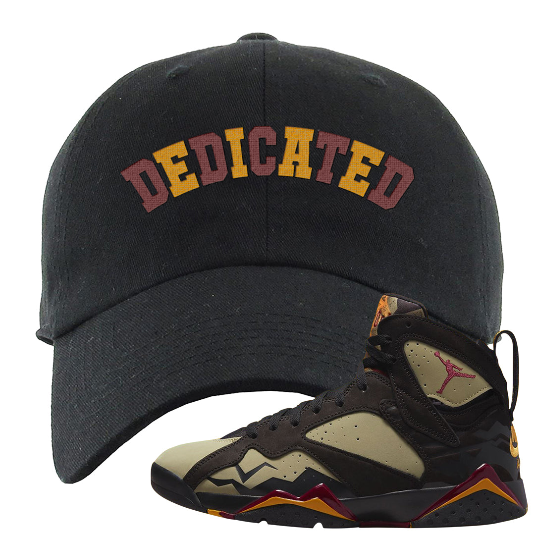 Black Olive 7s Dad Hat | Dedicated, Black