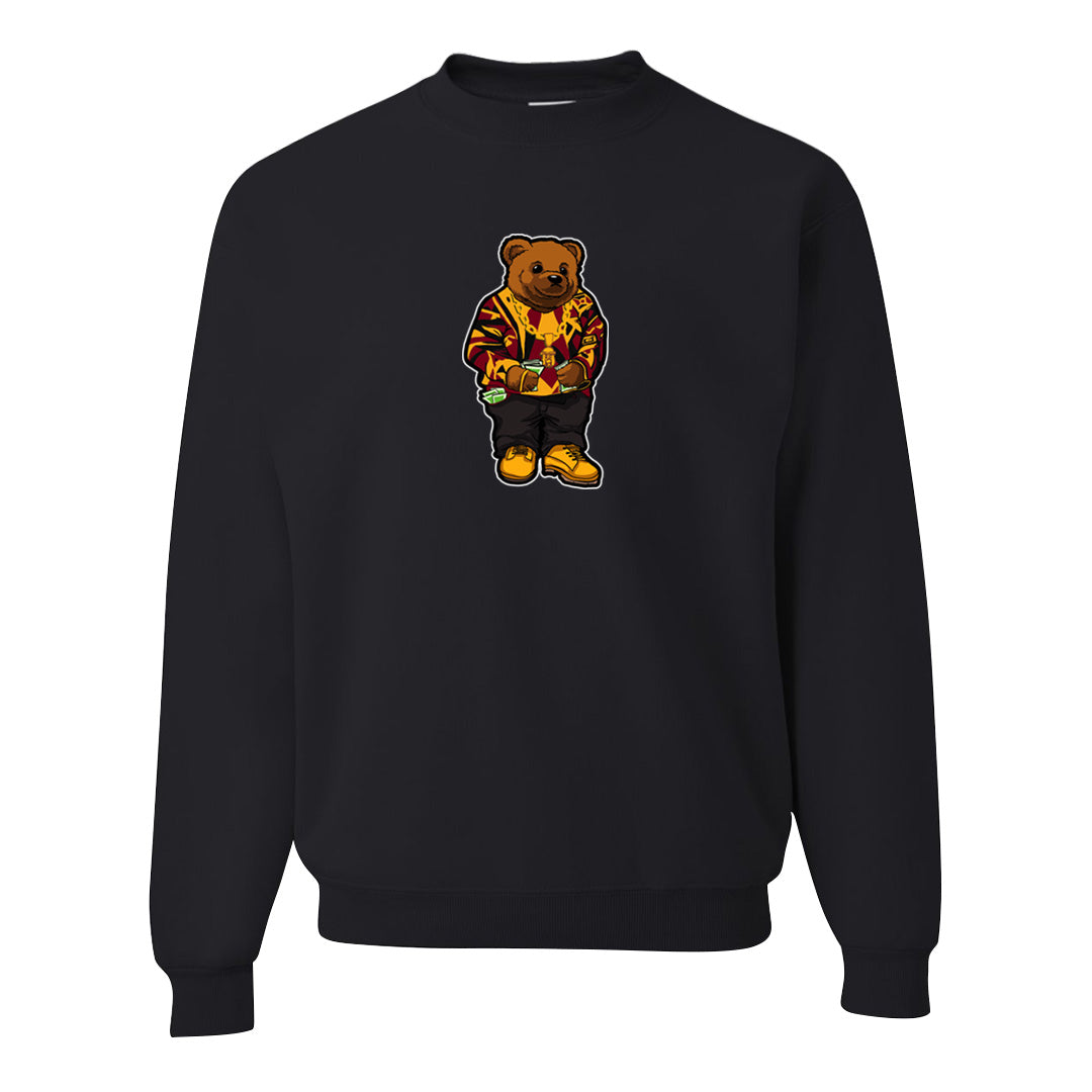 Cardinal 7s Crewneck Sweatshirt | Sweater Bear, Black