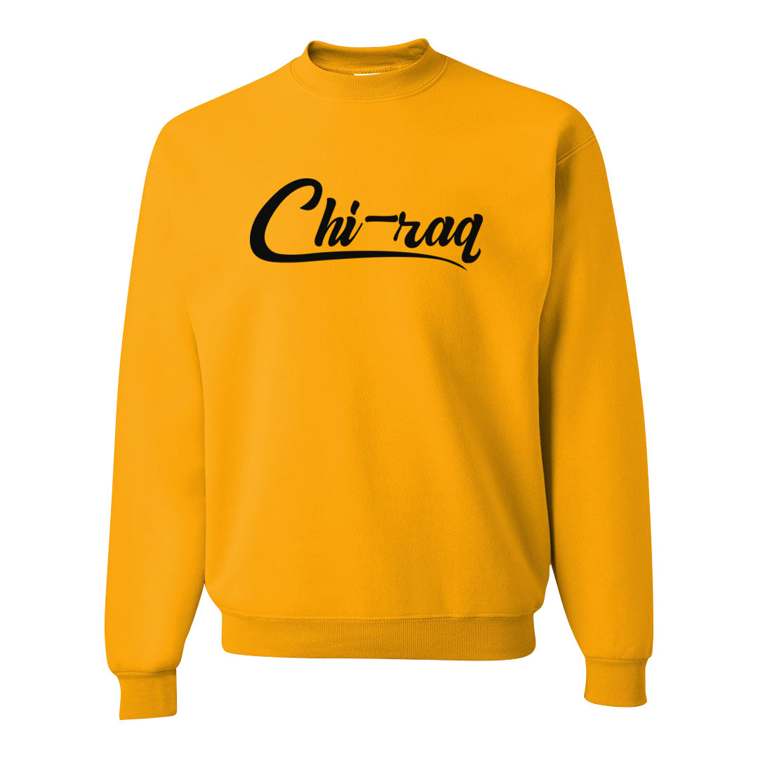 Cardinal 7s Crewneck Sweatshirt | Chiraq, Gold