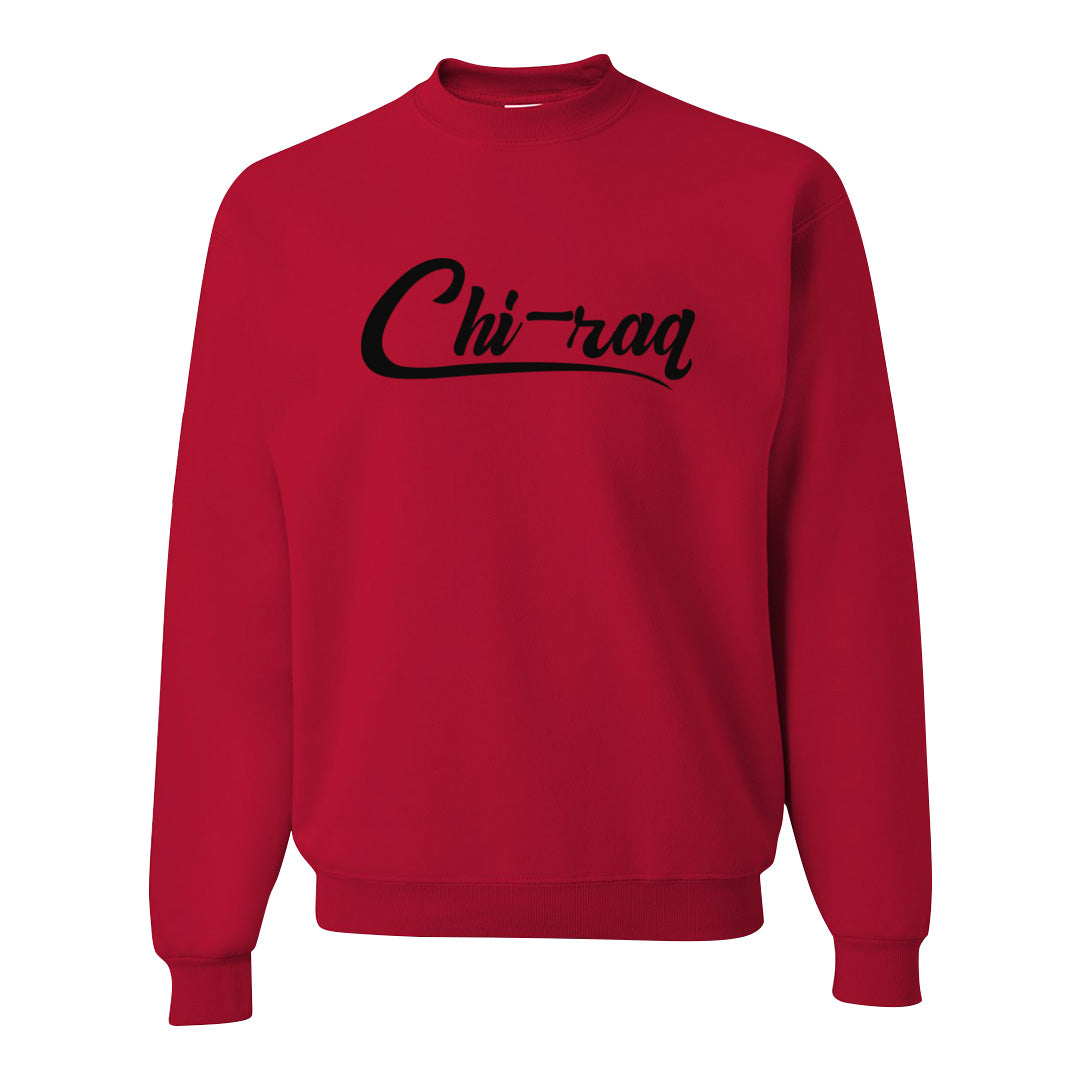 Cardinal 7s Crewneck Sweatshirt | Chiraq, Red