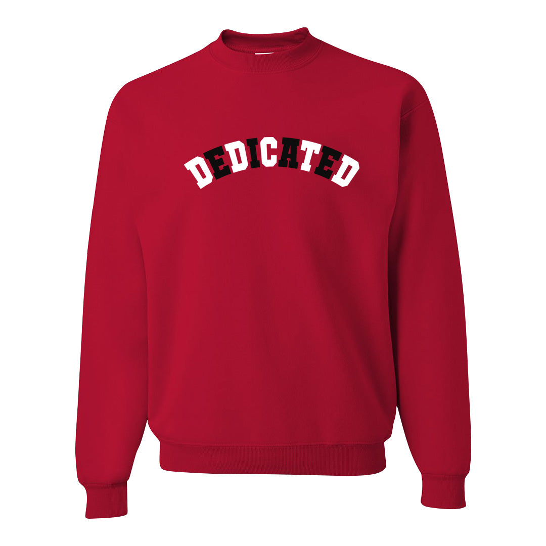 Cardinal 7s Crewneck Sweatshirt | Dedicated, Red