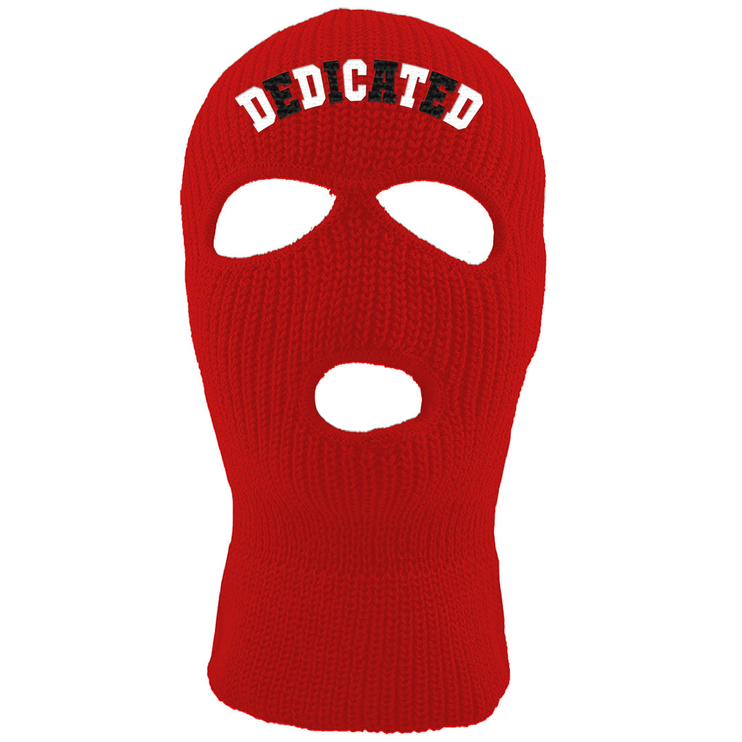Cardinal 7s Ski Mask | Dedicated, Red