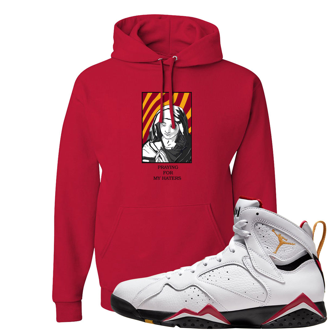 Cardinal 7s Hoodie | God Told Me, Red