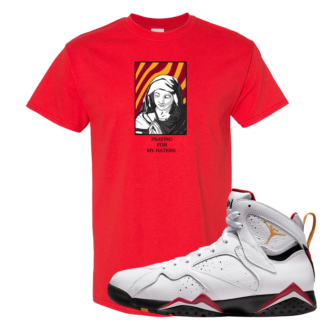 Cardinal 7s T Shirt | God Told Me, Red