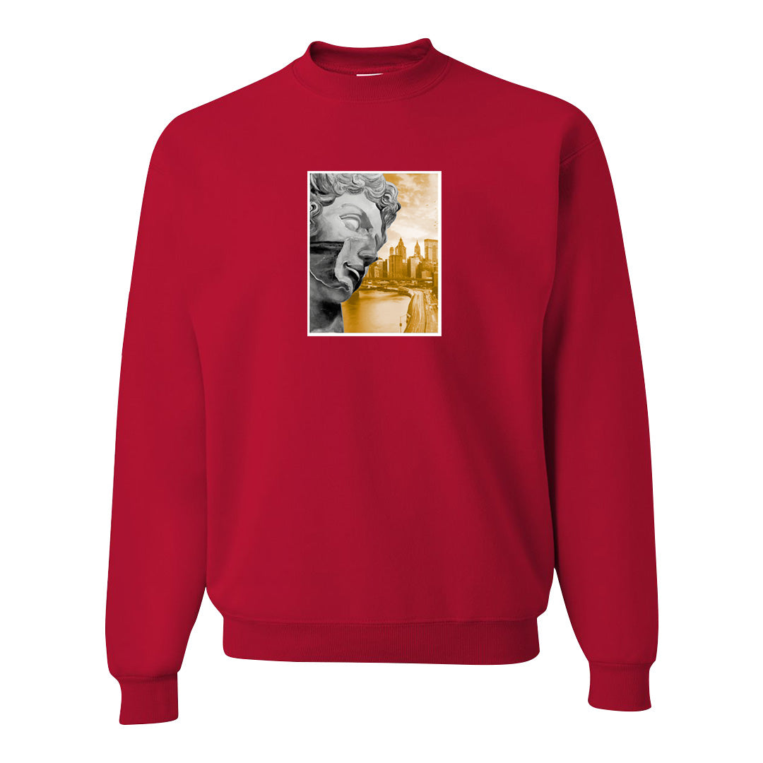 Cardinal 7s Crewneck Sweatshirt | Miguel, Red