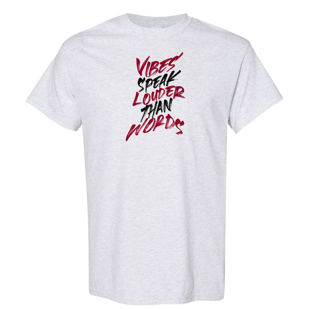 Cardinal 7s T Shirt | Vibes Speak Louder Than Words, Ash