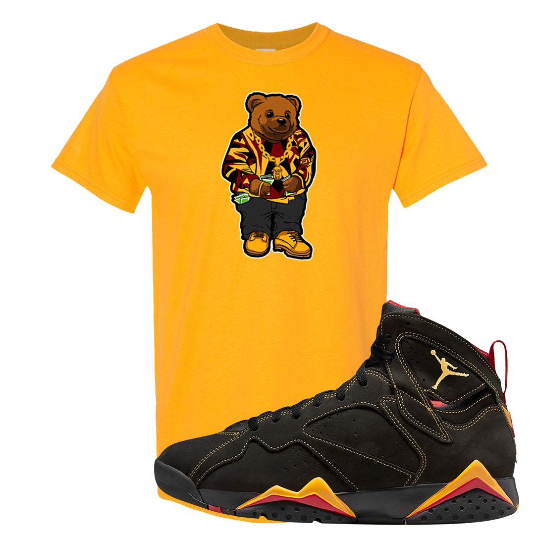 Citrus 7s T Shirt | Sweater Bear, Gold