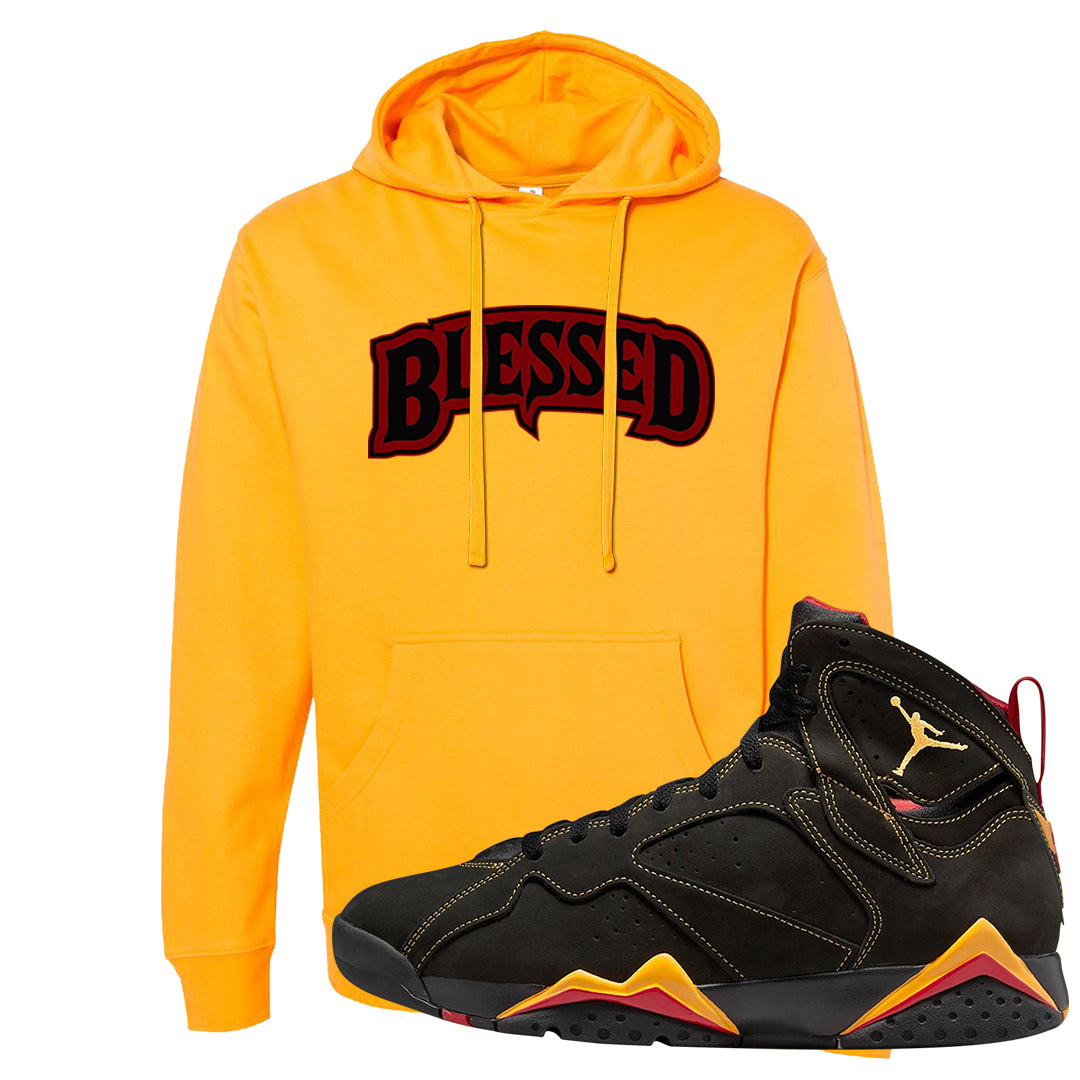 Citrus 7s Hoodie | Blessed Arch, Gold