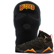 Citrus 7s Ski Mask | Blessed Arch, Black