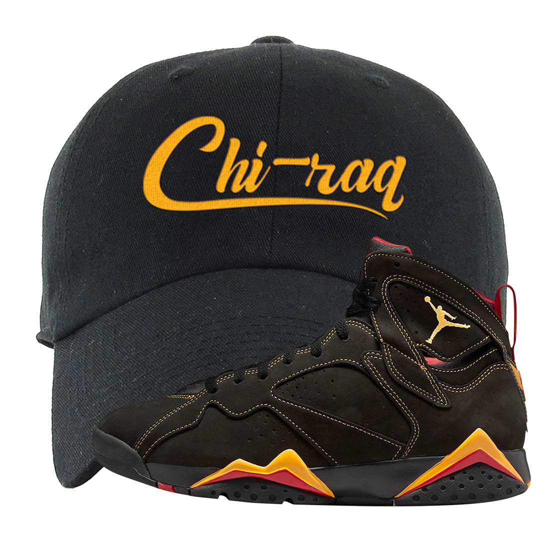 Citrus 7s Dad Hat | Chiraq, Black