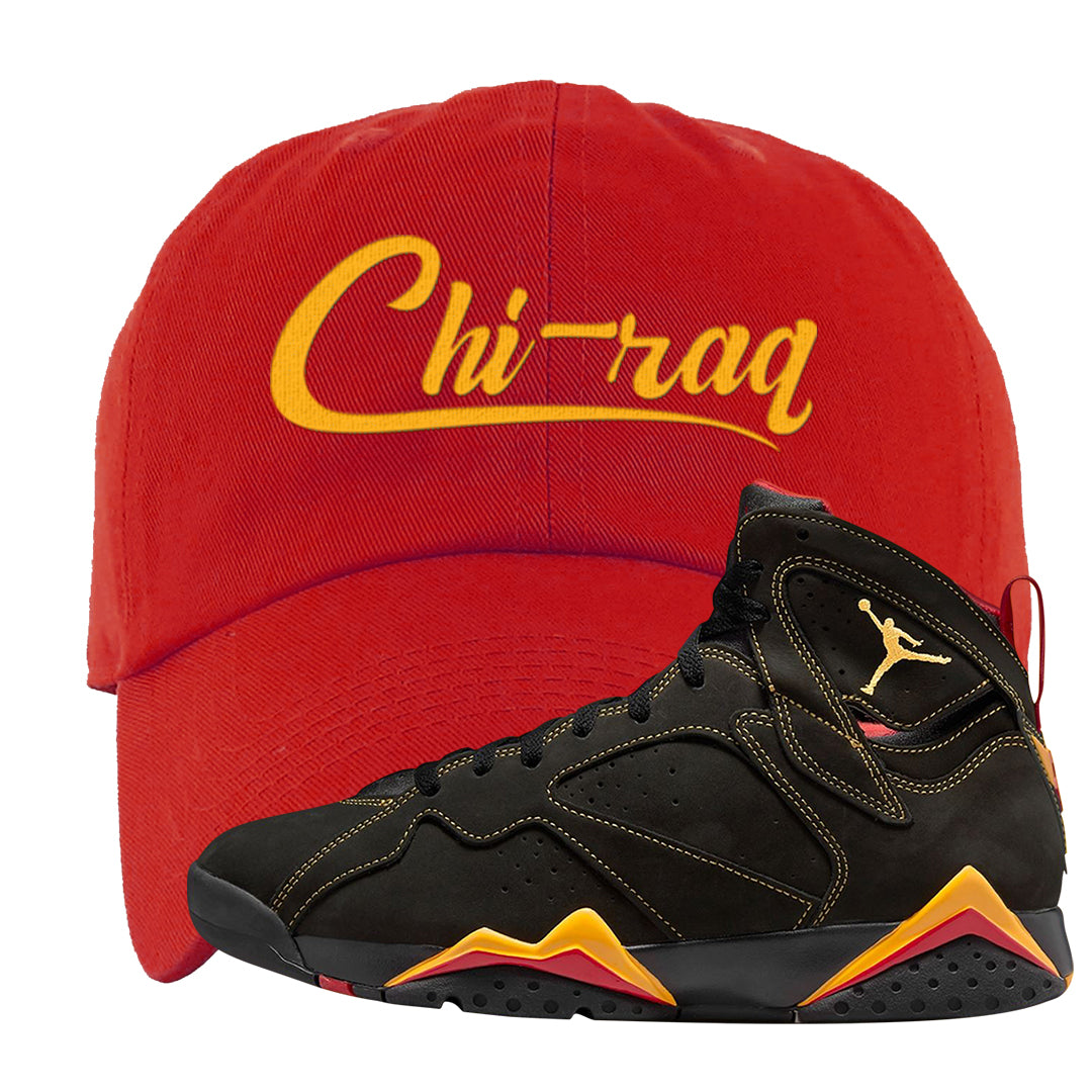 Citrus 7s Dad Hat | Chiraq, Red