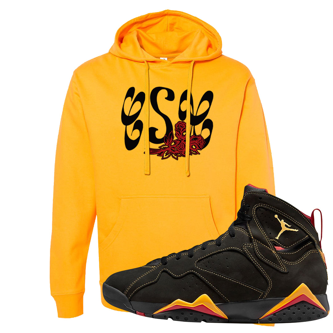 Citrus 7s Hoodie | Certified Sneakerhead, Gold