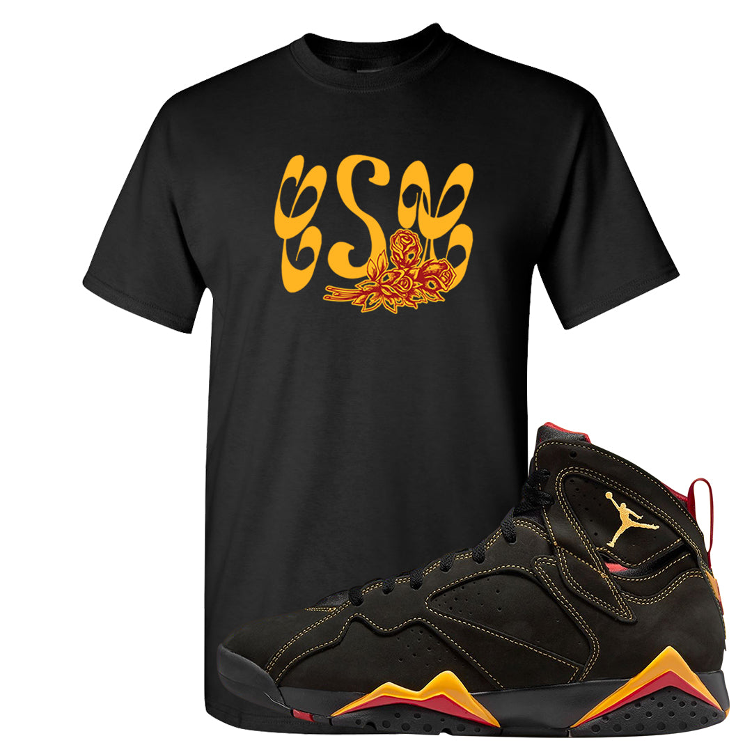 Citrus 7s T Shirt | Certified Sneakerhead, Black