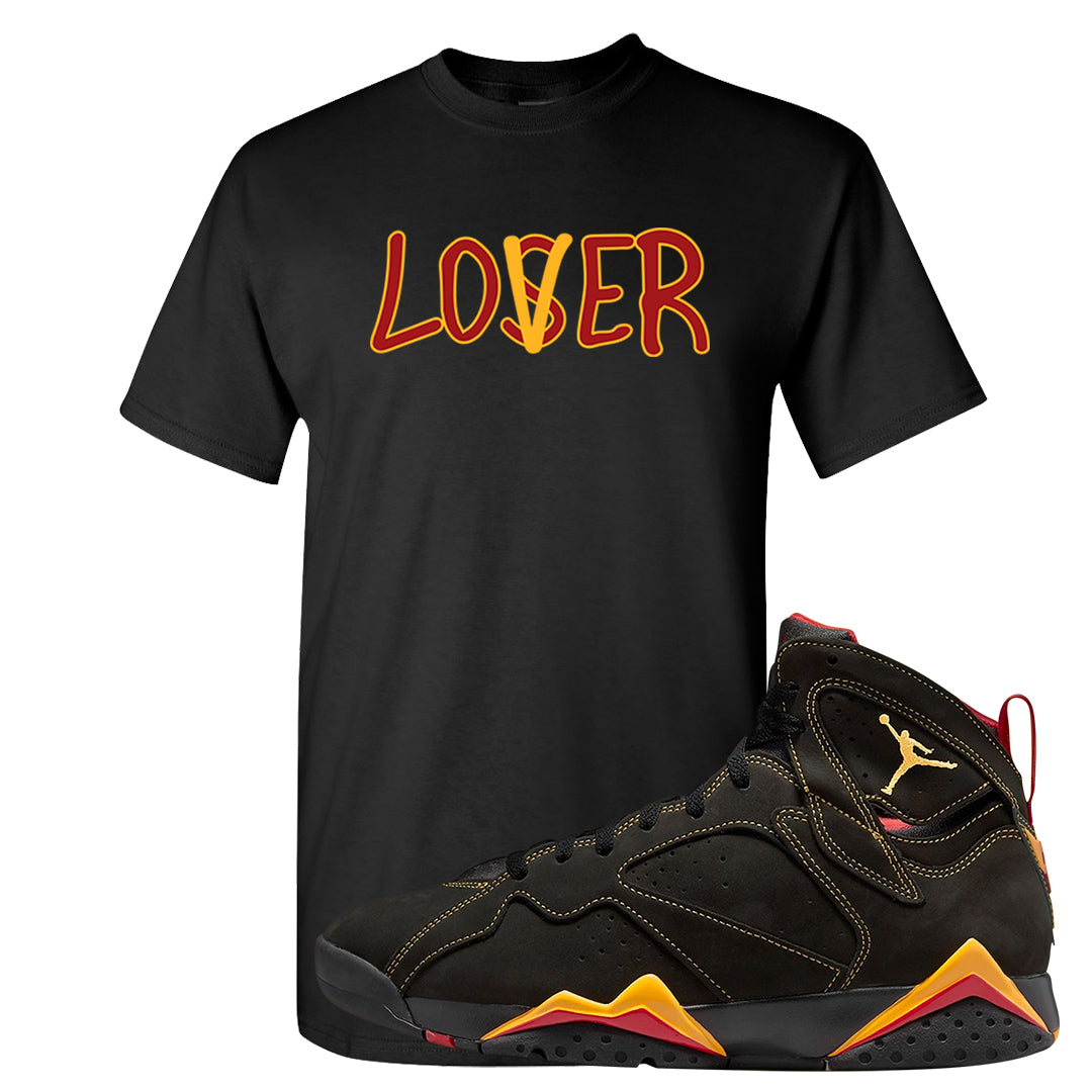 Citrus 7s T Shirt | Lover, Black