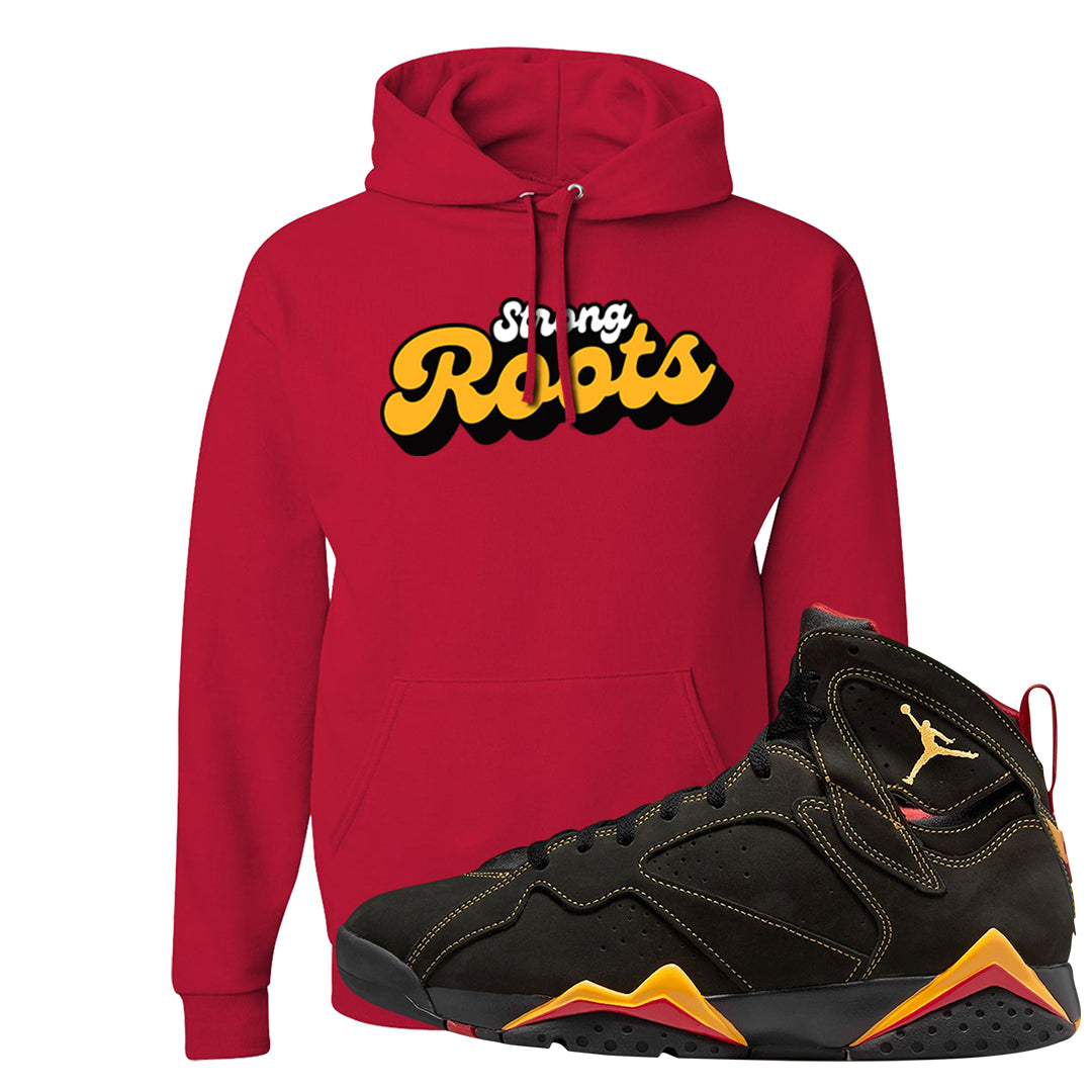 Citrus 7s Hoodie | Strong Roots, Red