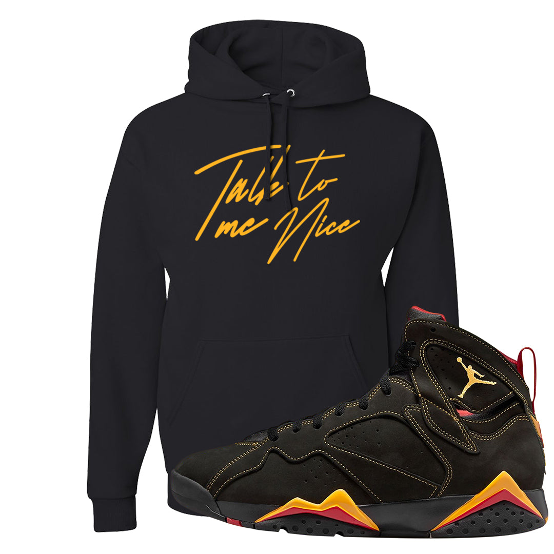 Citrus 7s Hoodie | Talk To Me Nice, Black