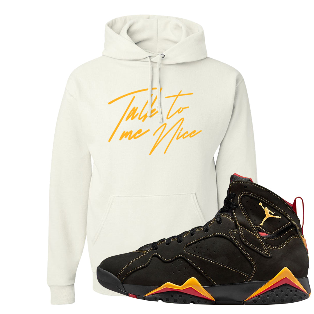 Citrus 7s Hoodie | Talk To Me Nice, White