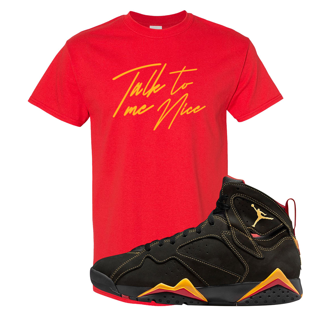 Citrus 7s T Shirt | Talk To Me Nice, Red