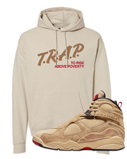 Sesame Samurai 8s Hoodie | Trap To Rise Above Poverty, Sand