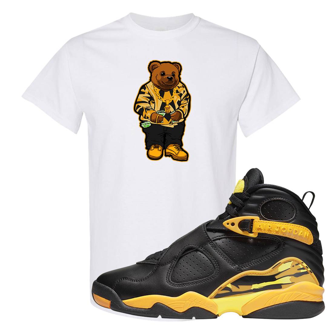 Taxi 8s T Shirt | Sweater Bear, White