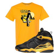Taxi 8s T Shirt | Dick's Taxi Co., Gold