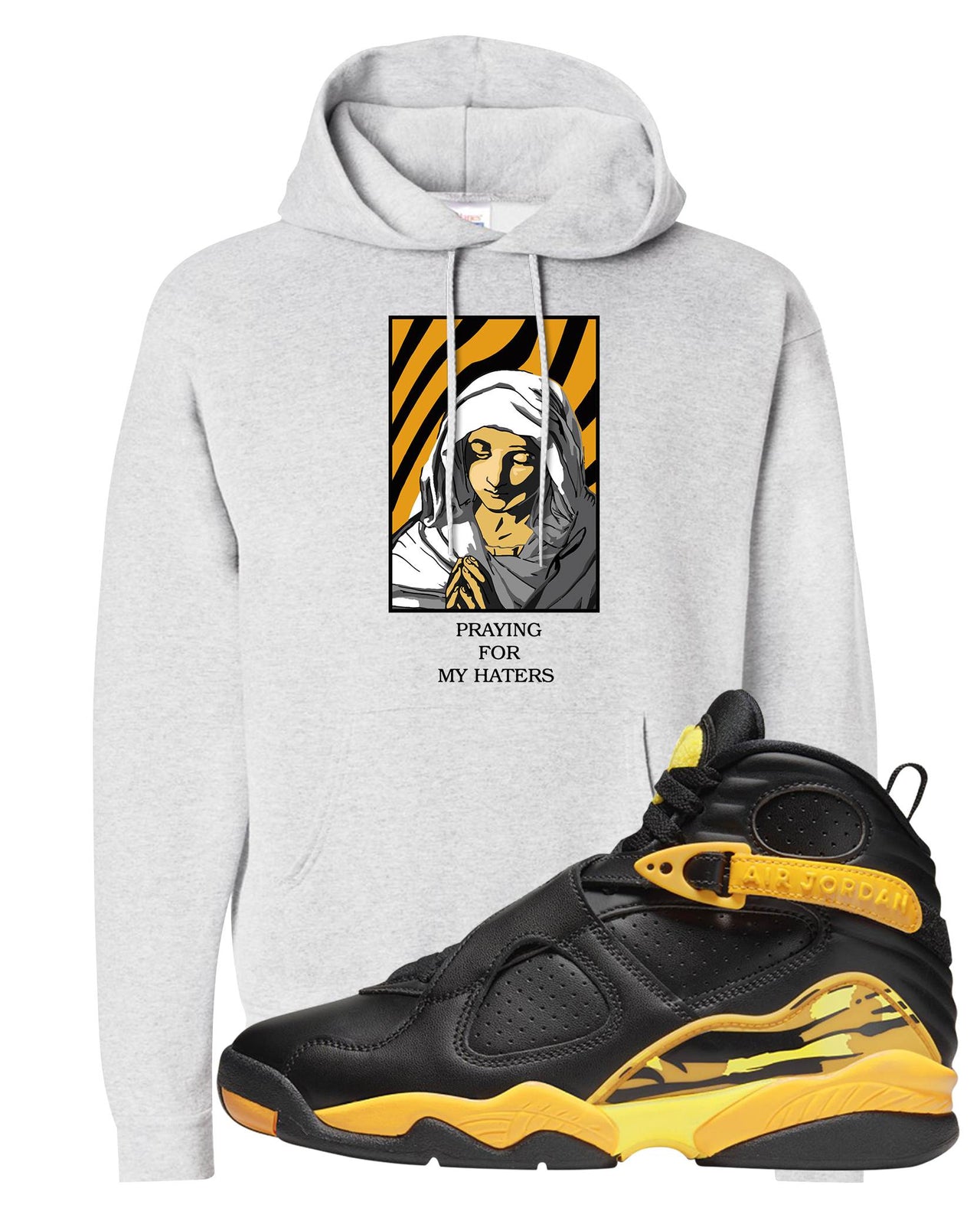 Taxi 8s Hoodie | God Told Me, Ash