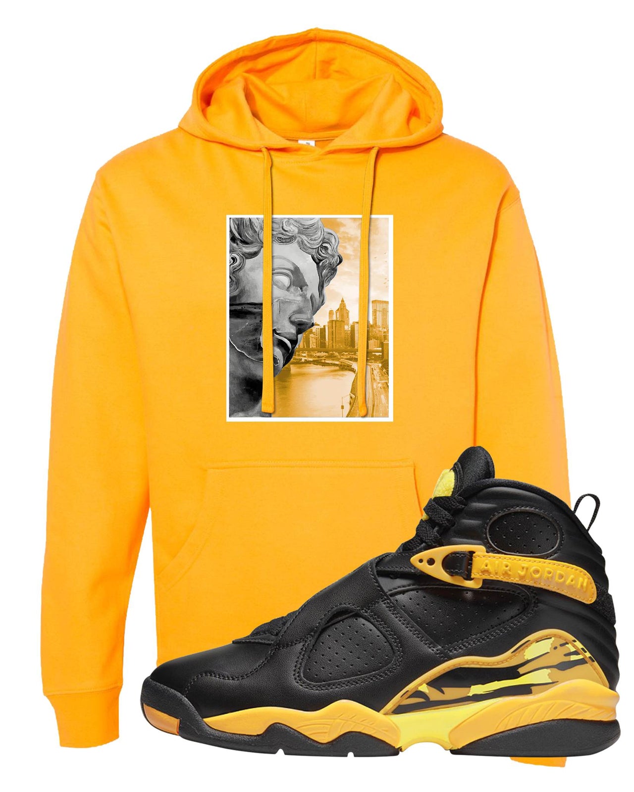 Taxi 8s Hoodie | Miguel, Gold