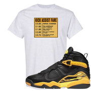 Taxi 8s T Shirt | Sneaker Fare, Ash
