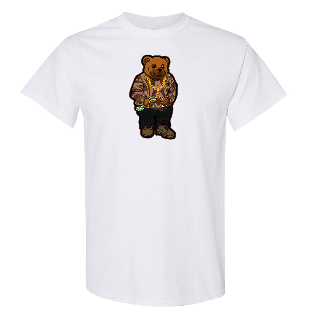 Beef and Broccoli 9s T Shirt | Sweater Bear, White