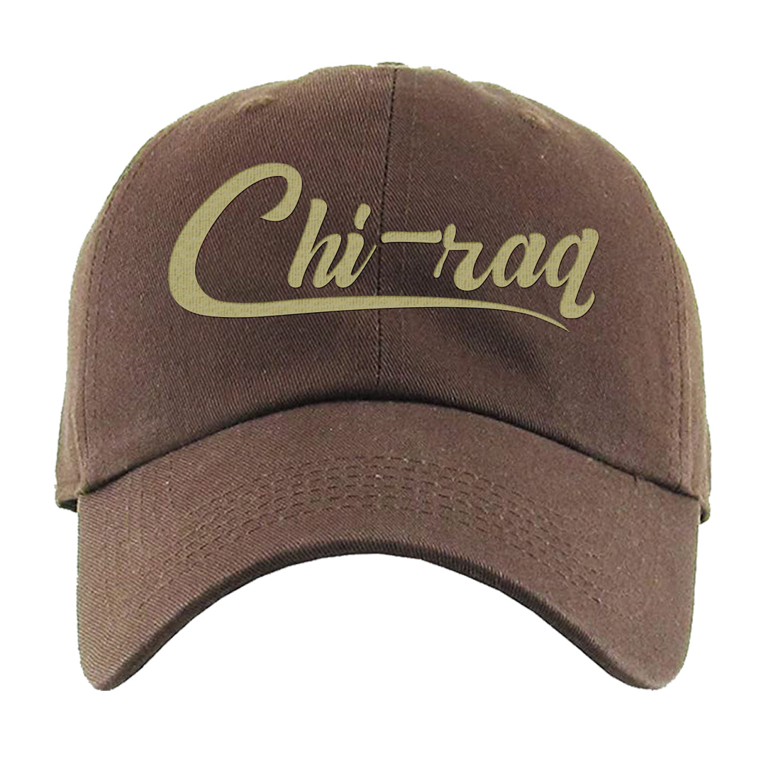 Beef and Broccoli 9s Dad Hat | Chiraq, Brown