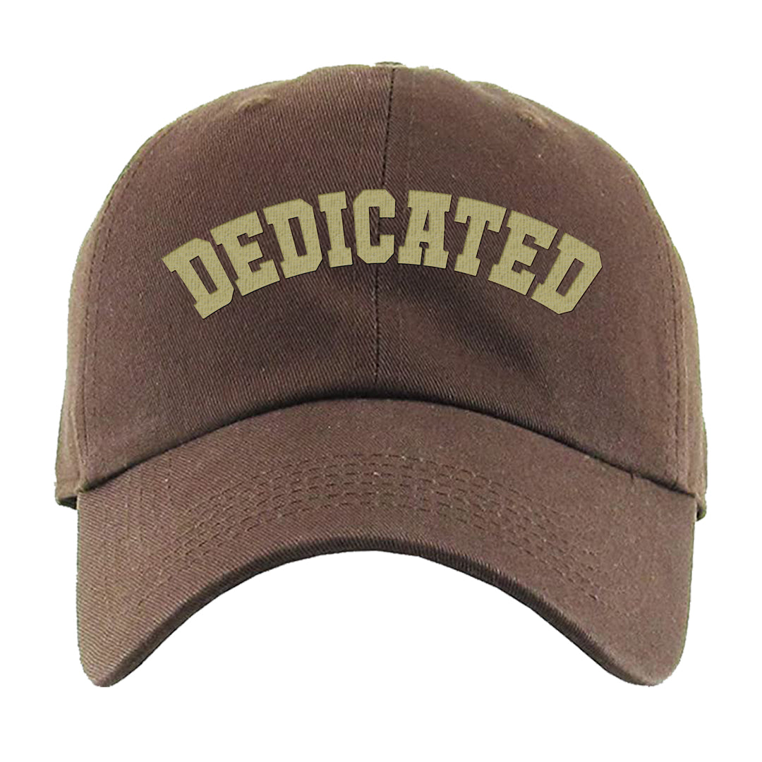 Beef and Broccoli 9s Dad Hat | Dedicated, Brown