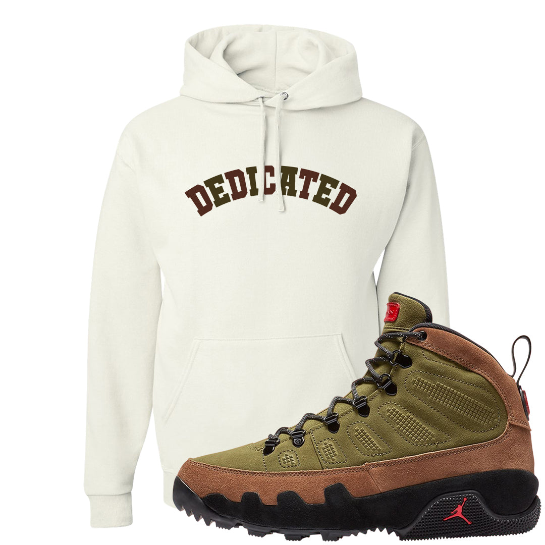 Beef and Broccoli 9s Hoodie | Dedicated, White