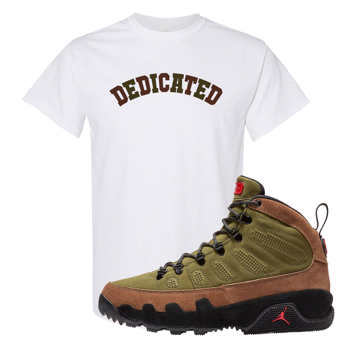 Beef and Broccoli 9s T Shirt | Dedicated, White