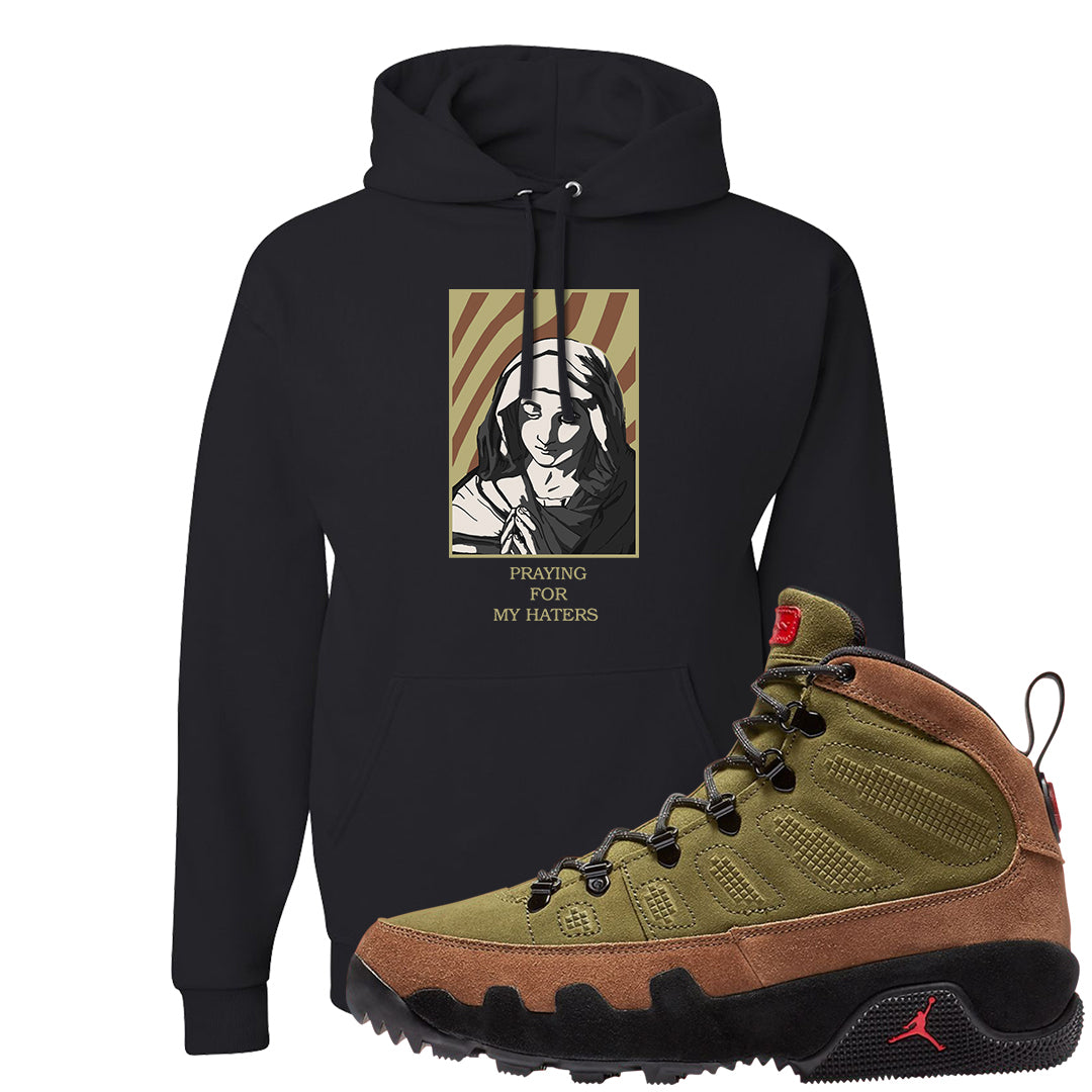 Beef and Broccoli 9s Hoodie | God Told Me, Black