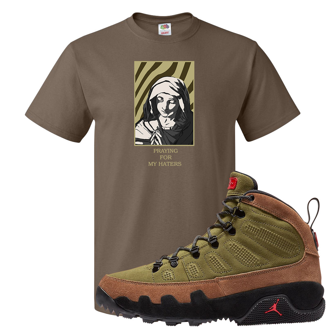 Beef and Broccoli 9s T Shirt | God Told Me, Chocolate