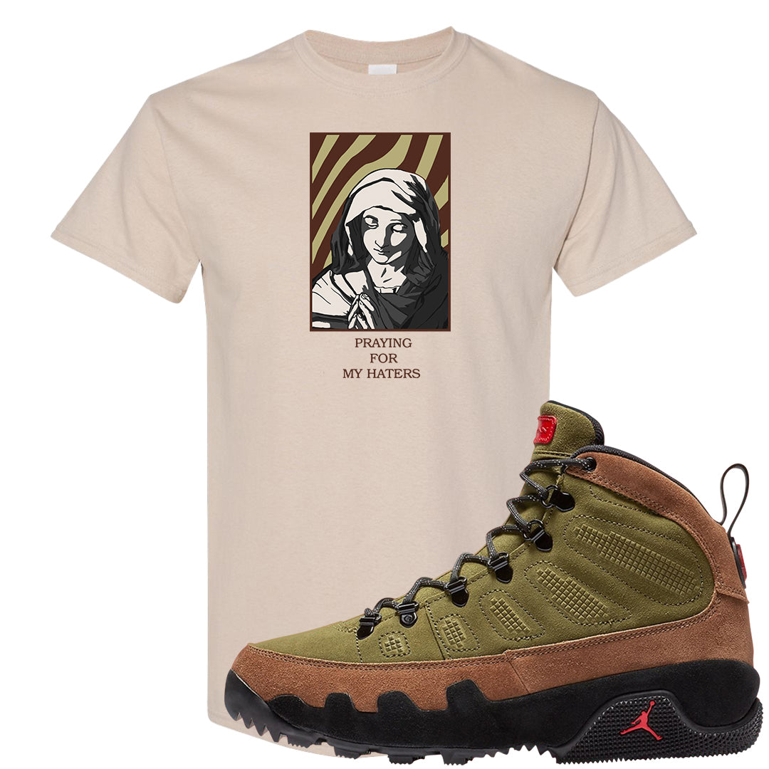 Beef and Broccoli 9s T Shirt | God Told Me, Sand