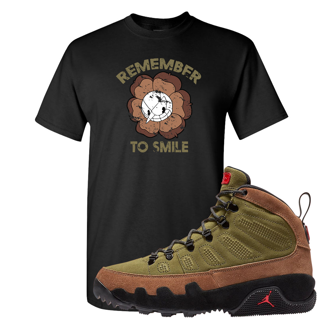 Beef and Broccoli 9s T Shirt | Remember To Smile, Black