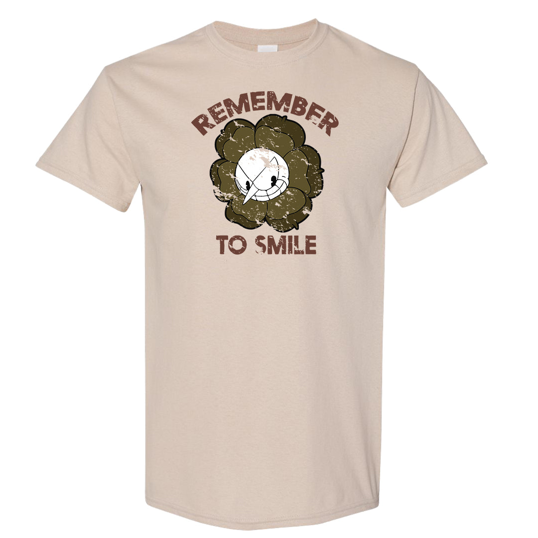 Beef and Broccoli 9s T Shirt | Remember To Smile, Sand