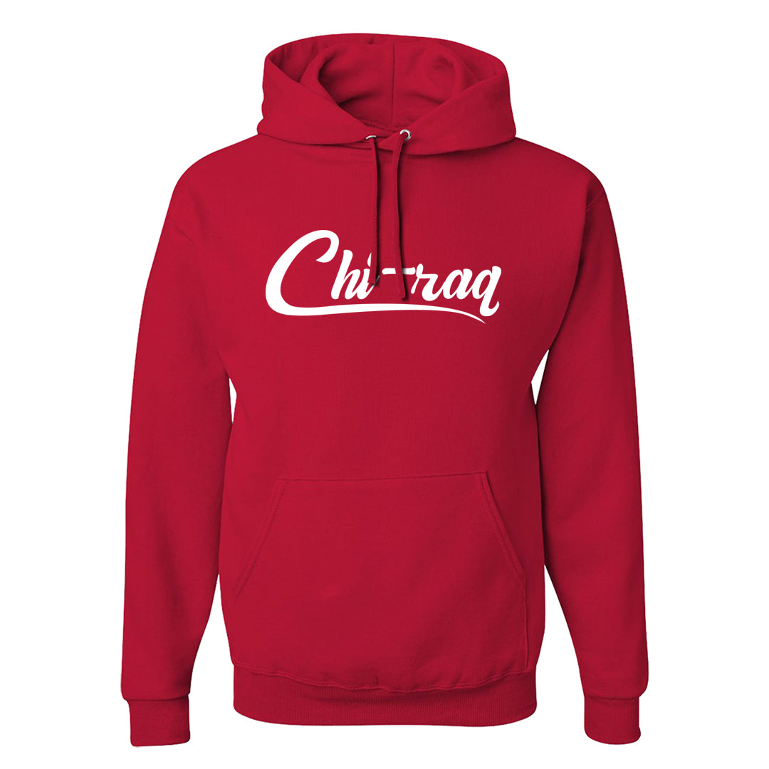 Fire Red 9s Hoodie | Chiraq, Red